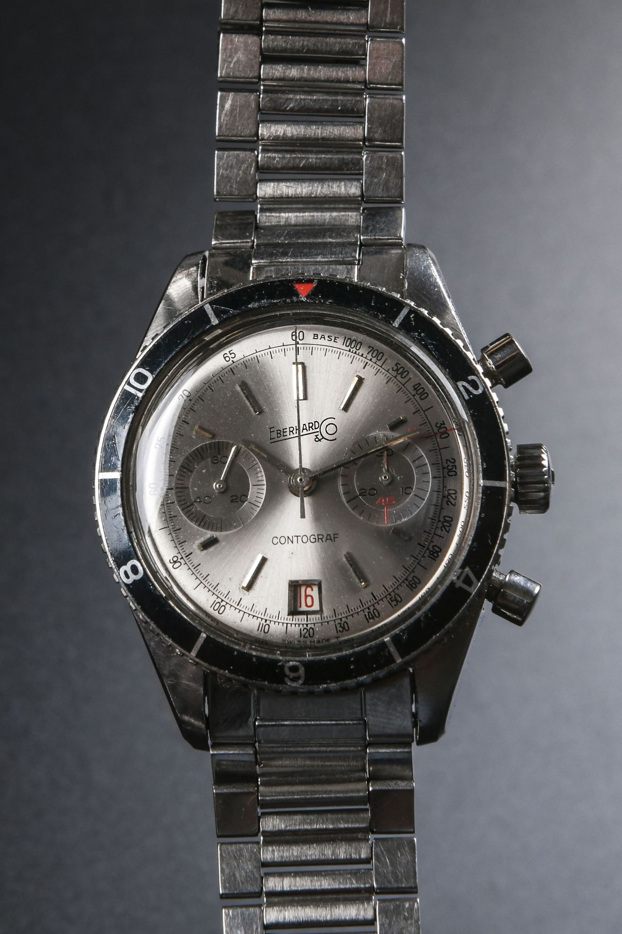 Eberhard Contograf Silver dial