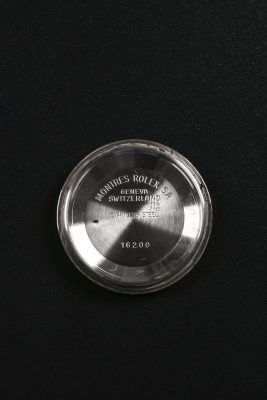 Watch Gallery: Rolex Datejust 16200 - rear cover