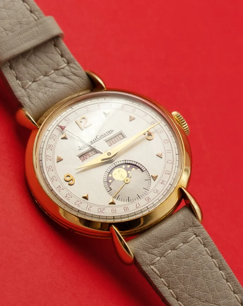 Jaeger Le Coultre Triple calendar moonphase