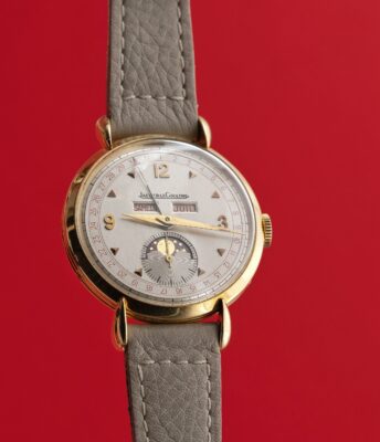 Watch Gallery: JAEGER LE COULTRE TRIPLE CALENDAR MOONPHASE