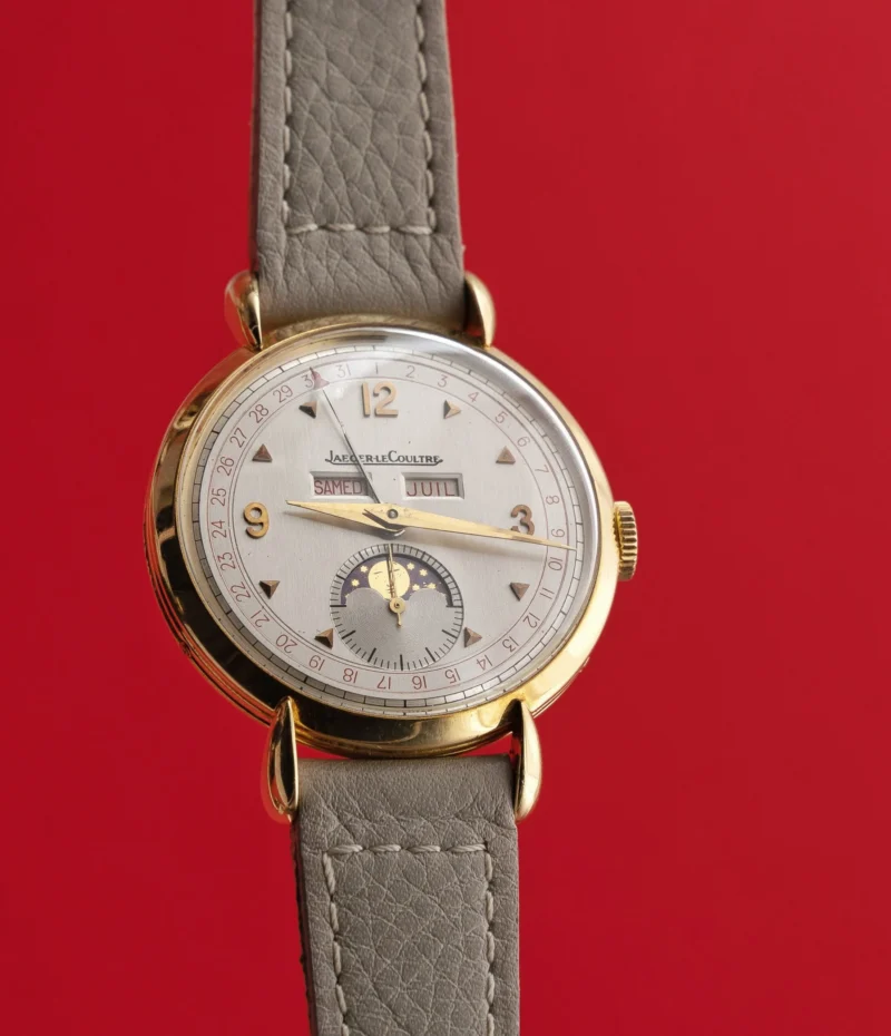 Jaeger Le Coultre Triple calendar moonphase