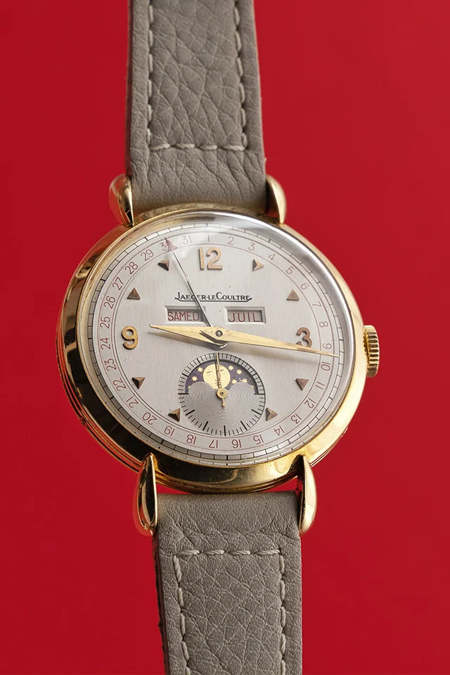 Jaeger Le Coultre Triple calendar moonphase