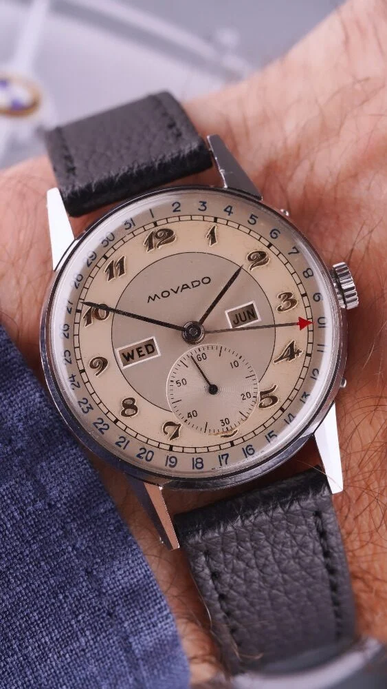 Movado Triple Calendar