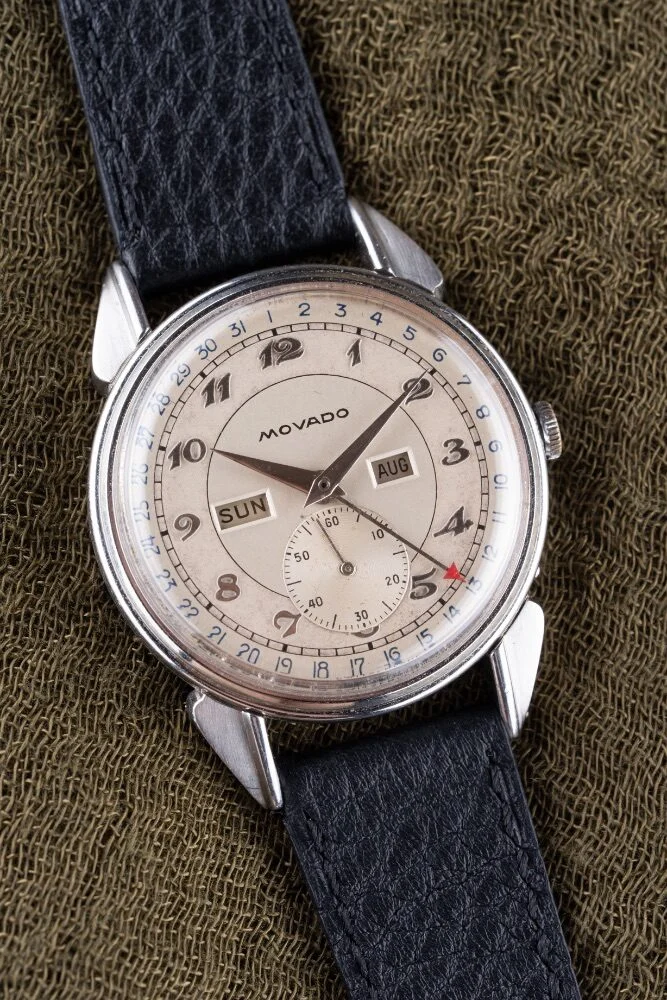 Movado Calendograf - Triple Calendar - Breguet numerals