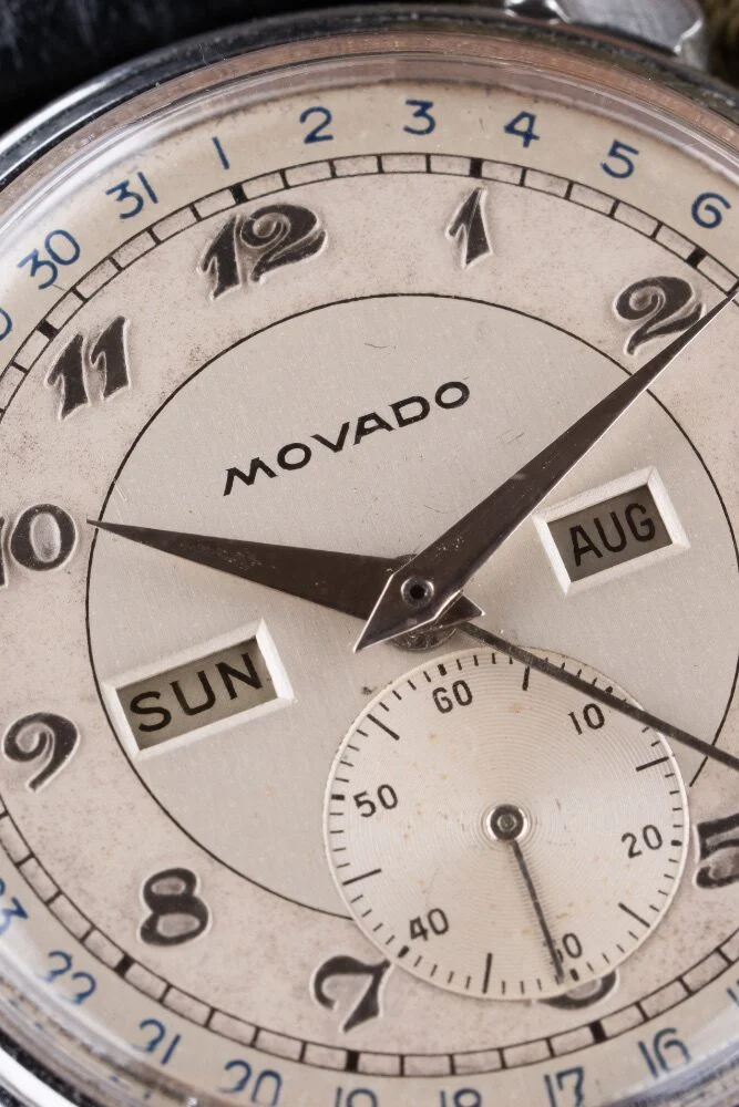 Movado Calendograf - Triple Calendar - Breguet numerals