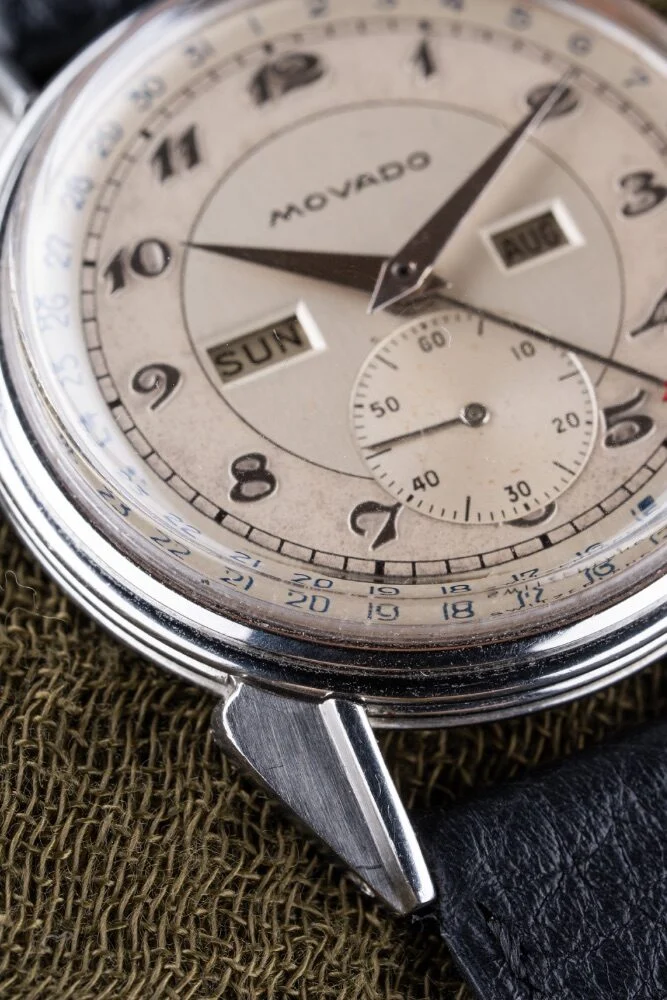 Movado Calendograf - Triple Calendar - Breguet numerals