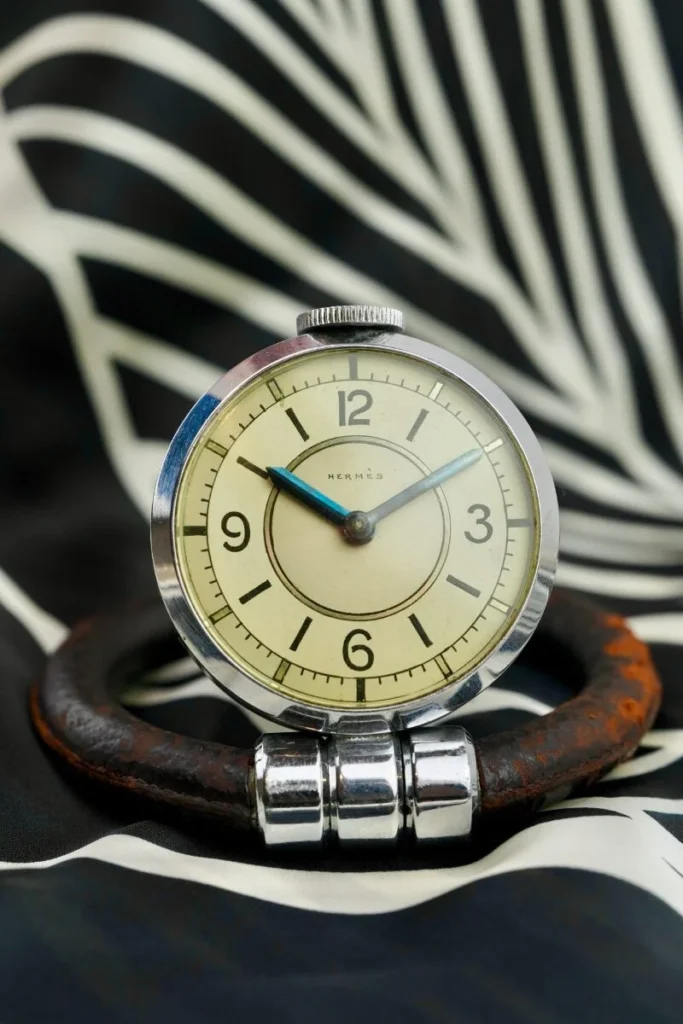 Hermes Folding Travel / Desk Watch