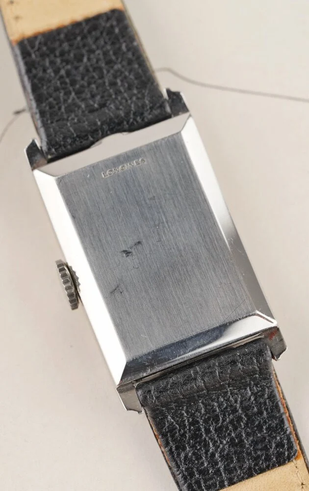 Longines Tank - Scientific Silver Gilt Dial