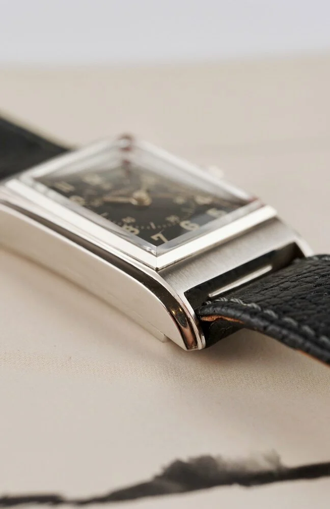 Longines Tank - Scientific Silver Gilt Dial