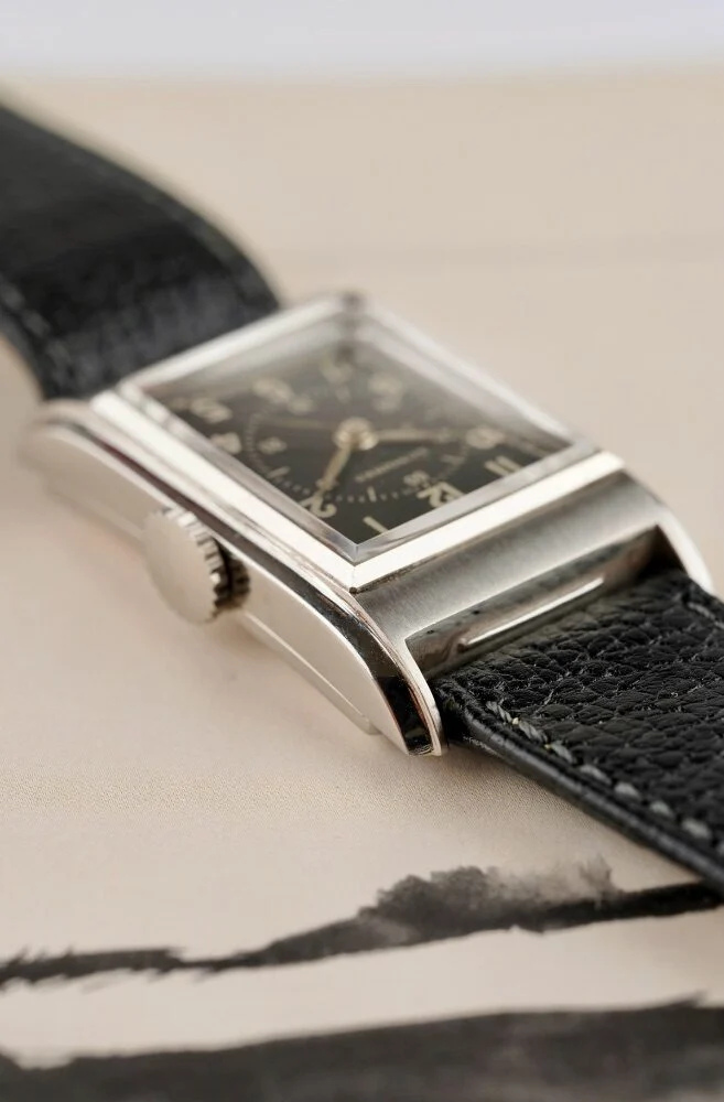 Longines Tank - Scientific Silver Gilt Dial