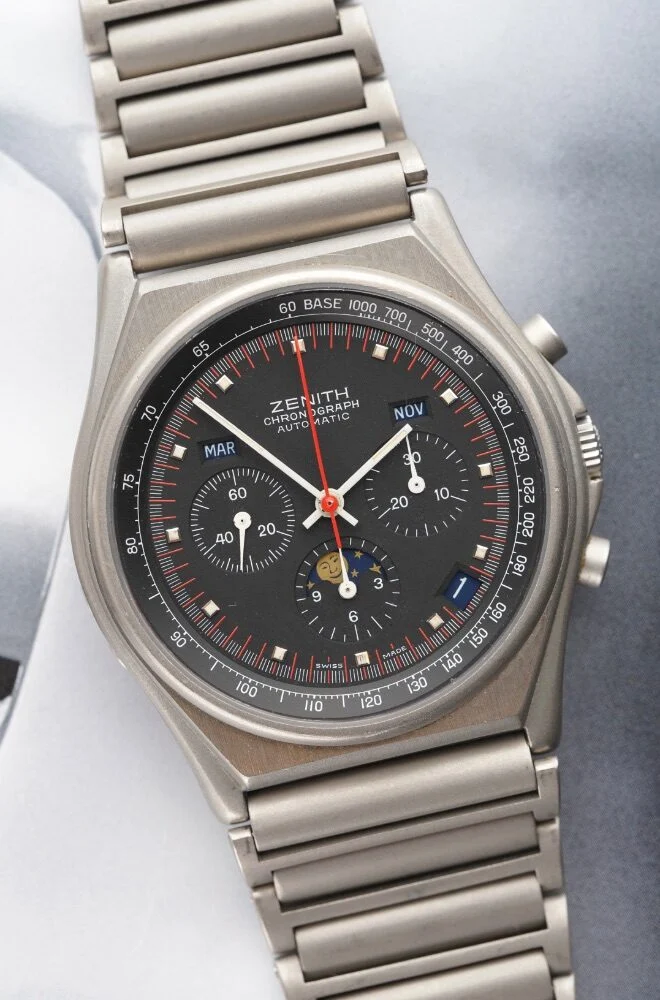 Zenith Chronograph Automatic Moonphase - Titanium