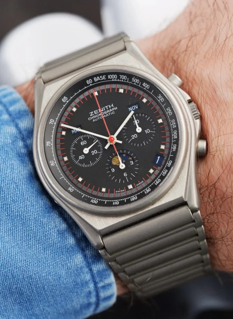 Zenith Chronograph Automatic Moonphase - Titanium