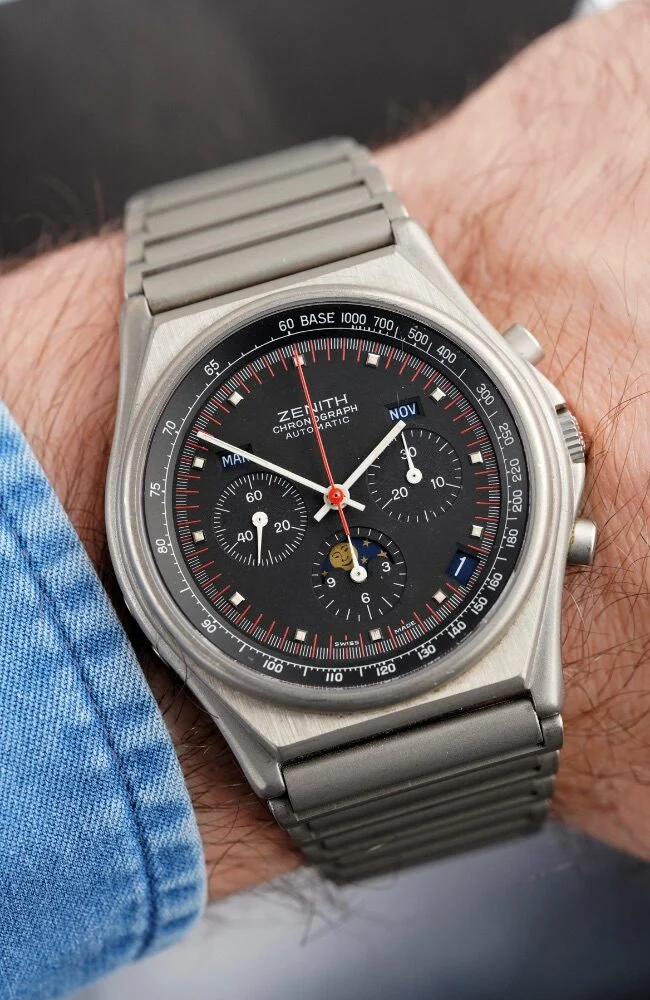 Zenith Chronograph Automatic Moonphase - Titanium