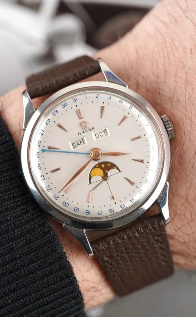 Omega Cosmic Triple Calendar Moonphase