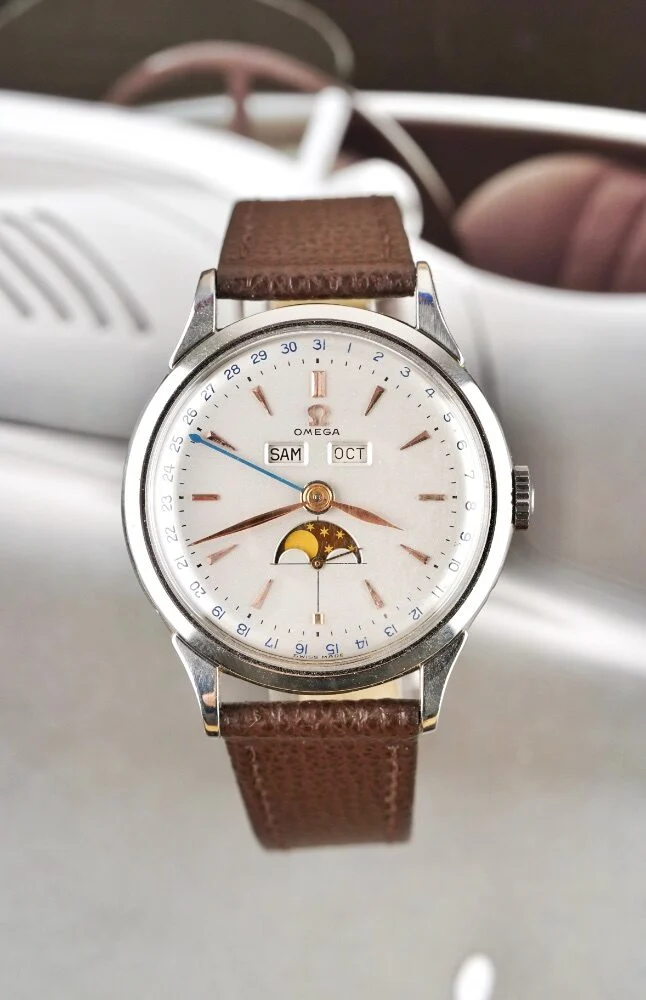 Omega Cosmic Triple Calendar Moonphase