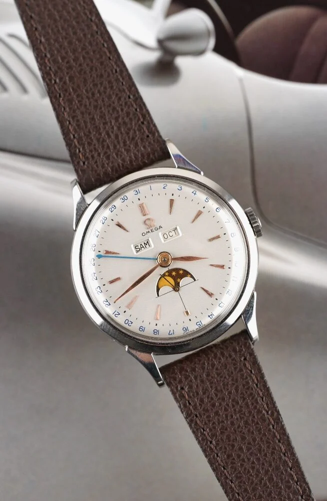 Omega Cosmic Triple Calendar Moonphase